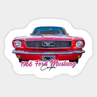 1966 Ford Mustang Coupe Sticker